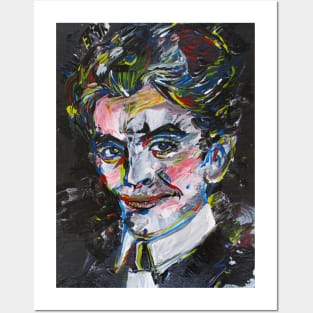 FEDERICO GARCIA LORCA acrylic portrait Posters and Art